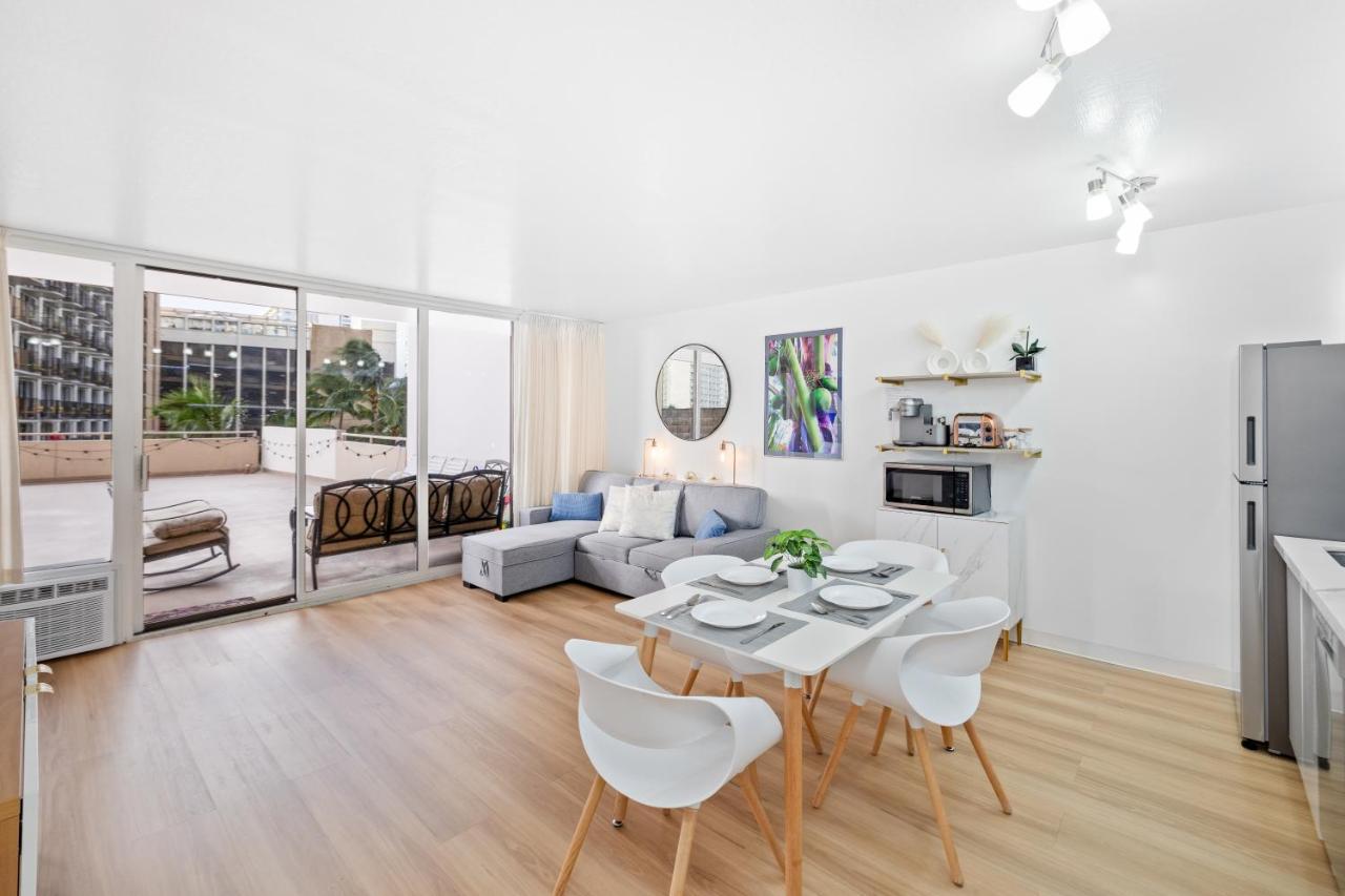 Huge Patio Washerdryer 1 Bedroom Banyan Free Parking 5 Min To Beach Χονολουλού Εξωτερικό φωτογραφία